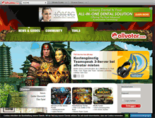 Tablet Screenshot of aoc.allvatar.com