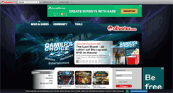 Desktop Screenshot of entertain.allvatar.com